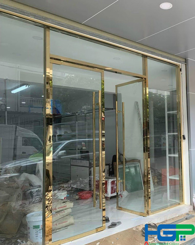 Cửa Kính Bản Lề Sàn