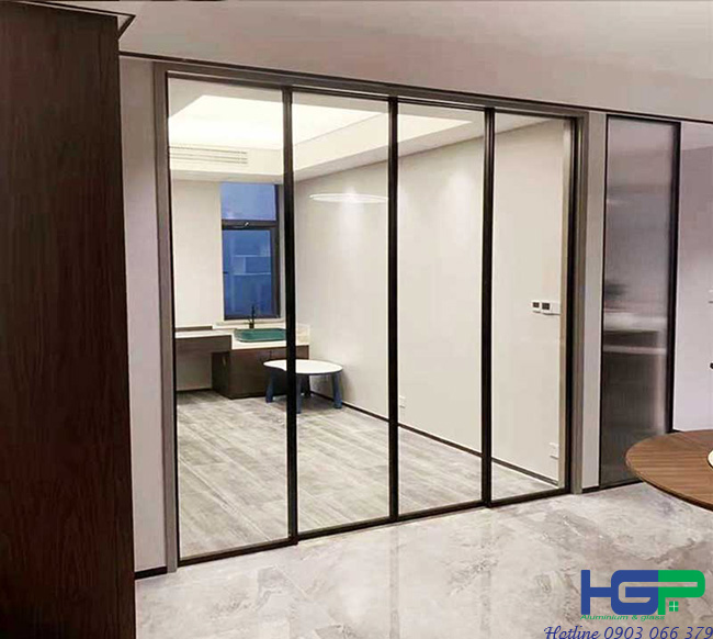 Cửa Nhôm Slim Nội Thất