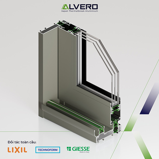 Cửa Nhôm Cầu Cách Nhiệt Maxpro