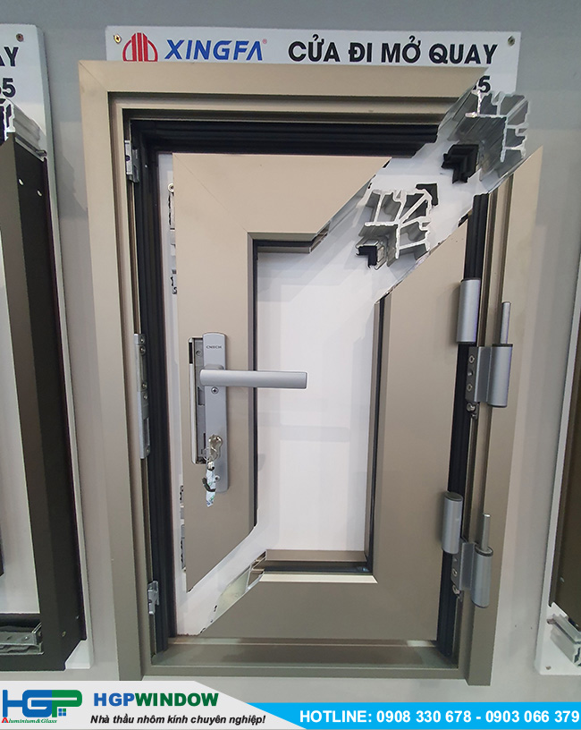 cua nhom xingfa anode Aclass hgp28